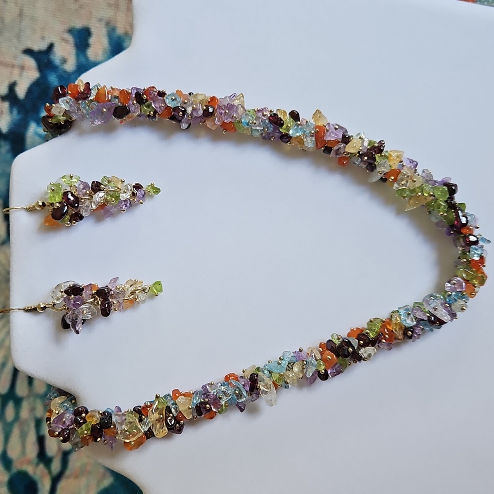Vintage Stauer Fiesta Gemstone Set